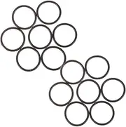 Milisten 30pcs Trumpet Slide Rubber Mute Rings Noise Reduction Stopper for Practice Performance and Recording Lightweight Easy to Install for Musicians Seeking Sound Isolation