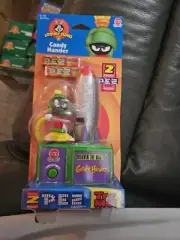 Vintage 1998 Marvin The Martian Candy Hander Battery PEZ Dispenser LOONEY TUNES