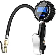 TooToo LED Digital Tyre Inflator Car Air Pressure Tire Gauge PSI Hose Motorcycle Portable Car & Motorcycle Air Pressure Pump
