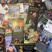 Halloween Ephemera Lot Salem Witch Craft Horror Terror Pirate Junk Journal Paper