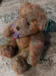 Russ Berrie Mayberry Teddy Bear Festive Gatherings Stuffed Plush Animal 10" Toy