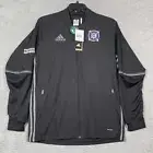 Adidas Condivo 16 Training Jacket Black Vista Grey ClimaCool Chicago Fire Large
