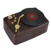 Retro Style Bluetooth Speaker Built-In High-Sensitivity Fm Receiving Antenna Long-Term Voyage