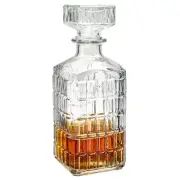 Circleware - Lexington Windowpane 1Ltr Decanter with Glass Stopper