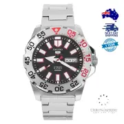 Seiko 5 Sports SRP485 SRP485K1 Baby Monster Red Mens Automatic Watch