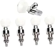TOYANDONA Banjo Tuning Kit 5 Pcs Locking Tuners Banjo Tuning Keys Metal Plastic Replacement