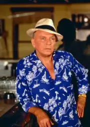 Frank Sinatra on Magnum P.I. 1987 Old TV Photo
