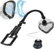 2 in 1 Vibrating Labia Sucker For Women, Electric Vagina Suction Cup Vacuum Pump Set, Hand Pump Clitoris Pussy Sucker SM Erotic Sex Toys For Her Women Couples