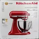 BRAND NEW!! KITCHENAID DELUXE MIXER 4-5 QUART TILT-HEAD STAND EMPIRE RED KSM97ER