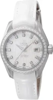 OMEGA Seamaster Aqua Terra Co-Axial Chronometer 231.18.30.20.55.001 woman