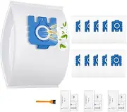 10 Pack Vacuum Dust Bags Compatible for Miele Vacuum Cleaners, Complete C2, C3, Classic C1, S8, S5, S2 S600, S5000, S8000, GN Type Hoover, 3x Motor Filters & Airclean Filter