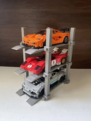 Super Garage Lift for Lego Speed Champions - (Desk Decor, Collectable Display)