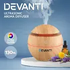 Devanti Aromatherapy Diffuser Aroma Essential Oils Air Humidifier LED Light