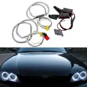 Xenon White Led CCFL Angel Eyes Halo Rings Lights Lamp For BMW E36 E38 E39 E46 g