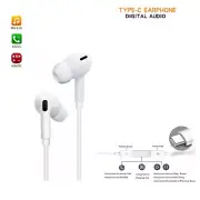 USB Type C Handsfree Earphone for Apple iPhone 16, 16 Plus, iPhone 16 Pro Max