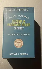 Puremedy Eczema & Psoriasis Symptom Relief Ointment Natural Treatment Skin New