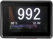XTevu Car OBD Multifunction Meter Digital Temperature Voltage Speed HUD Display Voltage Gauge Temperature Voltmeter Meter Speedometer for Most Vehicles