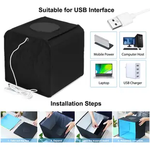 I90333 25/30cm Mini Photo Studio Lightbox Folding Portable S