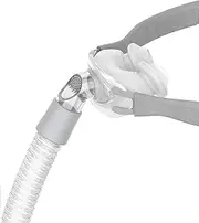 Nasal Pillow CPAP Mask - Universal Replacement CPAP Nose Pillows System Assembly - Includes Small, Medium, and Large Nose Adapter Nasal Pillows Cushion - Replacement Set
