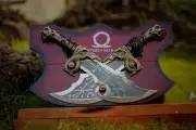 God of War, God of War Blades of Chaos Sword Twin Blades, Kratos Cosplay