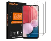 [2 PACK] Samsung Galaxy A23 4G Screen Protector Full Cover Tempered Glass Screen Protector Guard (Clear)