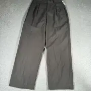 Dockers Pants Juniors 14 Gray Pleated Business Casual Pockets Ladies NWT