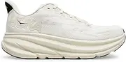 [HOKA] Mens Clifton 9 Textile Trainers, Oat Milk/Alabaster, 11
