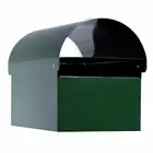 Sandleford Dune Green Letterbox All Galvanised Steel Construction Letterbox