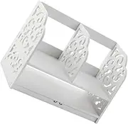 ZUNOXAZ Desktop Shelf Organizer Sturdy Display Desk Shelf for Home Office Space Saving Magazine Rack Composite Material Stylish Bookcase Storage