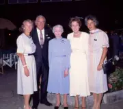Former Wimbledon champions Ann Jones, Fred Perry, Kitty Godfree, - Old Photo