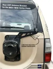Toyota Prado 90/95 Series antenna mount / bracket for rear tailgate