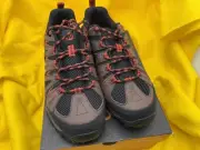Merrel Mojave Low Hiking Shoes Mens Size 9.5 Bracken Dark Brown Leather J32269