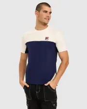 Men's Tiebreaker Tee - FILA NAVY - FILA NAVY