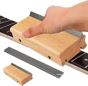 Fret Beveling File - 3/23/35 Degree Fret Dressing File,Professional Leveling Sander, Rounding Supplies, Bass Shaping Accessories for Men Women Kids