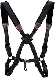 Sax Strap Back Holder Free Hands Adjustable for Beginners Harness Belt Saxophone Supplies Nylon Fleece Shoulder Ropes