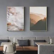 Hot Springs 2 sets Canvas Wall Art