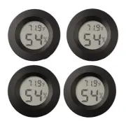 6 Piece Bundle of Portable Mini Digital Hygrometer and Temperature Gauge