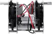 1 Set Metal Gearbox for Heng Long 3818-1 1/16 RC Tank, Steel Gear Drive System Engine Motor Box