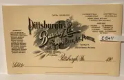 1900 PITTSBURGH PA BREWING CO 14 BREWERIES! PRE-PROHIBITION BEER AD NEW POSTCARD