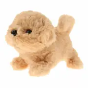 Soft Plush Robotic Dog Robot Toy Electronic Pet Kids Children Walks Barks Puppy
