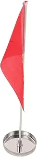 KICHOUSE Sturdy Stainless Steel Golf Hole Cup Red Flag Practice Cup Golf Supplies for Course