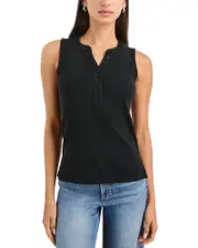 Rails Mayla Sleeveless Henley Top
