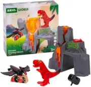 BRIO World 36092 Dinosaur Erupting Volcano Playset New Toy Gift