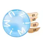 MizuMi Filter Effect Airy Cushion SPF50+ PA++++ Skincare Light Texture Blur 15 g
