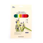 36 Colors Colored Pencils Painting Drawing Sketching Pencil Set Crayon Stationery Office School Supplies
