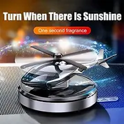 Car Solar Perfume Diffuser Car Air Freshener Perfume Car Helicopter Fragrance Ornament Long Lasting Light Scent Decoration