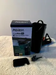 Aqueon QuietFlow 3 E Internal aquarium power filter. Includes carbon cartridge.