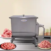 Clivia Kitchen Meat Mixer Tilt Tank 15Lb 7.5L Manual Sausage Mixing Machine