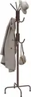 SimpleHouseware Standing Coat and Hat Hanger Organizer Rack, 12 Hooks, Bronze