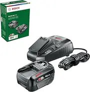 [Bosch] 18V 4.0 Ah Li-ion Battery & Fast Charger Starter Set 18 V Power for All (DIY Green Home and Garden Tools)